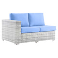Rattan Wicker Loveseat Sofa J120
