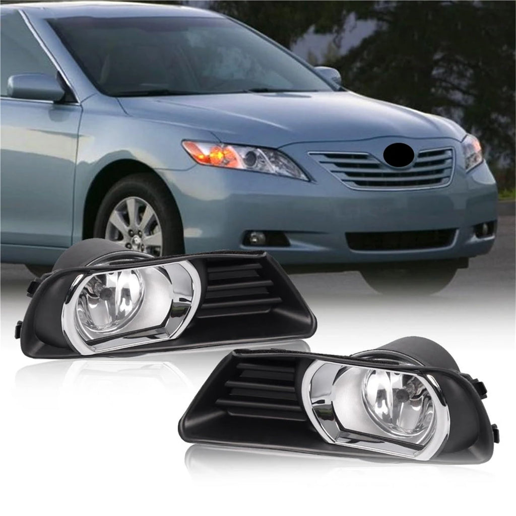 Front Bumper Fog Light Lamp LED Assembly With Switch Wiring Harness S37666