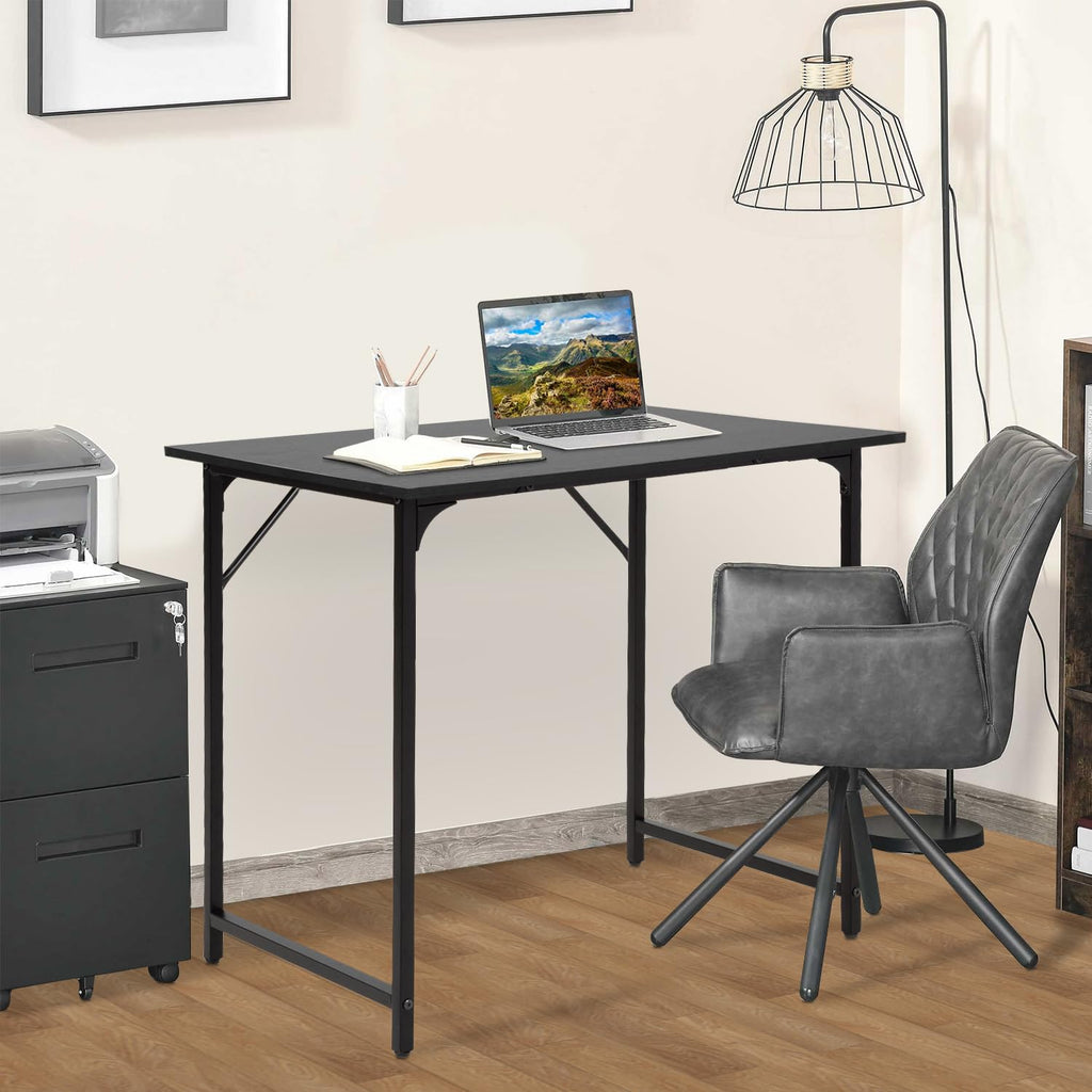 32 Inch Black Computer Desk S7538