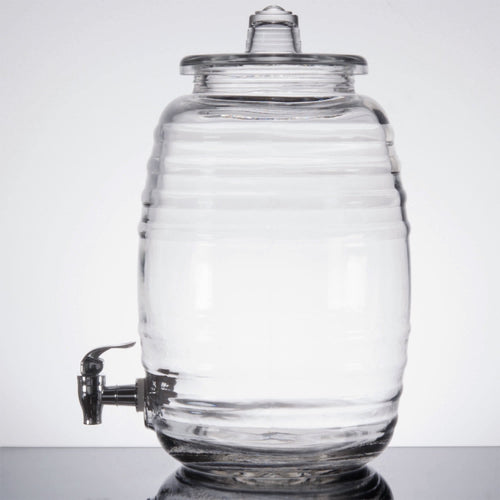 2.5 Gallon Glass Beverage Dispenser Q13657