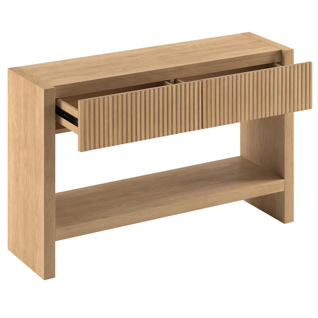 48" Fluted Modern Console Table H681
