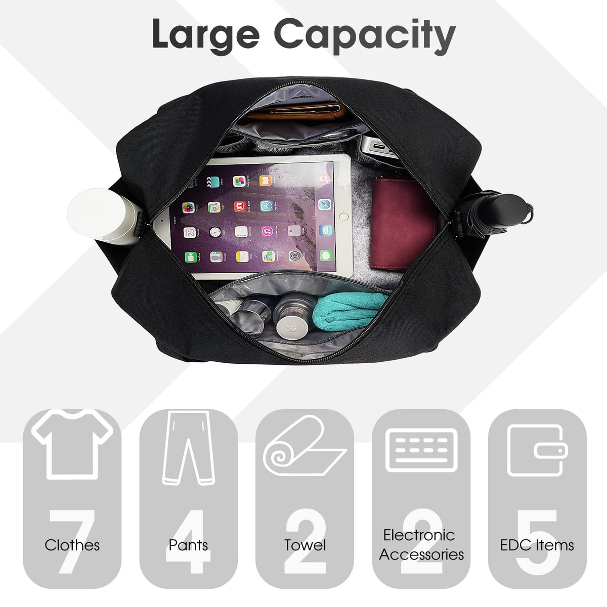 Carry on Duffle Bag Underseat J734