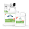 Flea, Tick, and Mosquito Yard Spray Refill Starter Kit 32 oz Ready to Use and 16 oz Concentrate B11736
