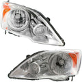 Headlight Left Right Clear Lens G2105