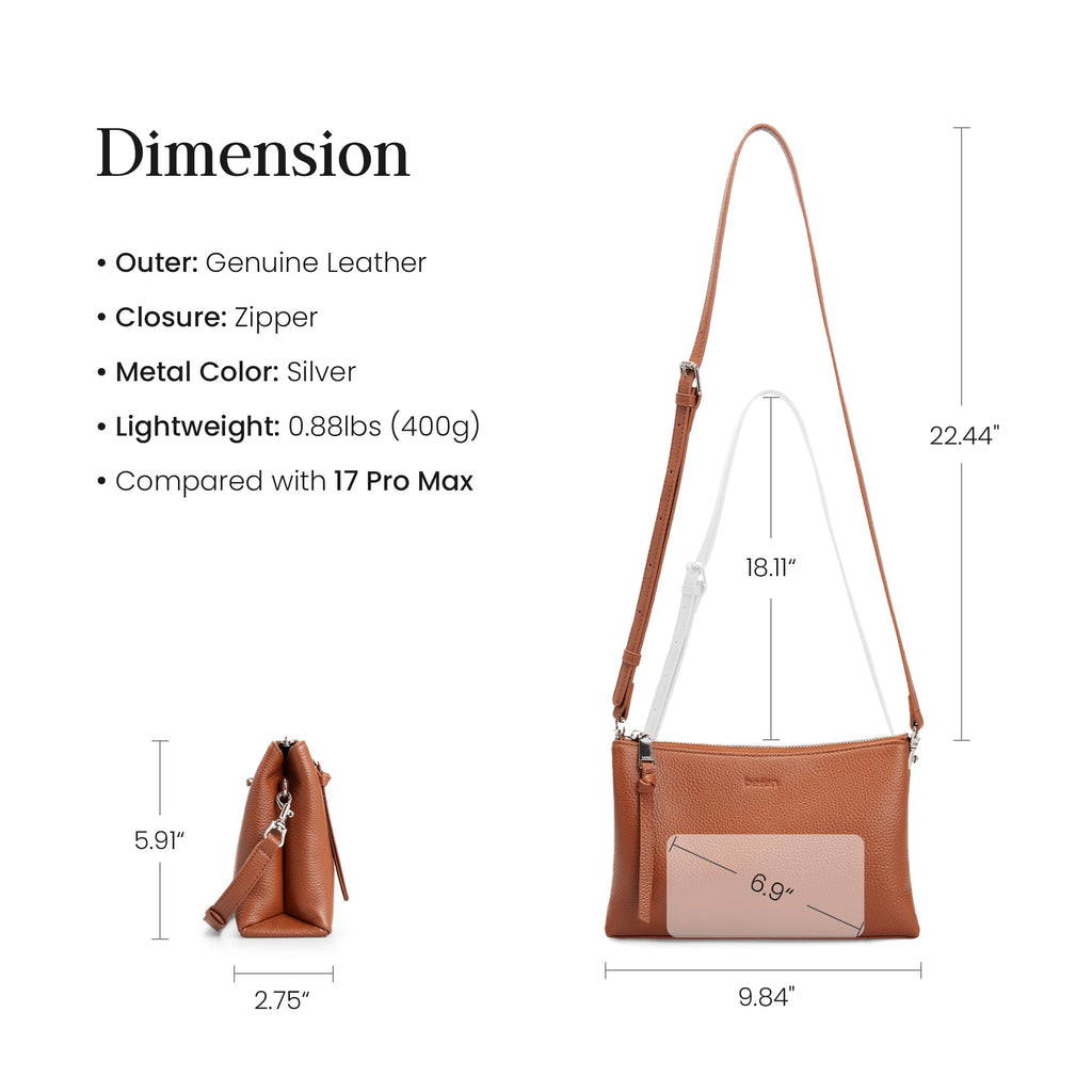 Genuine Leather Crossbody Bags X9981