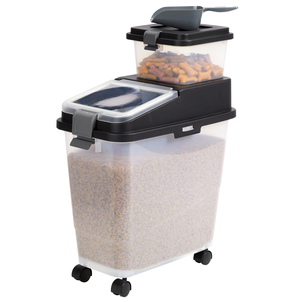 Airtight Dog Food Storage Container with Treat Container and Scoop B799