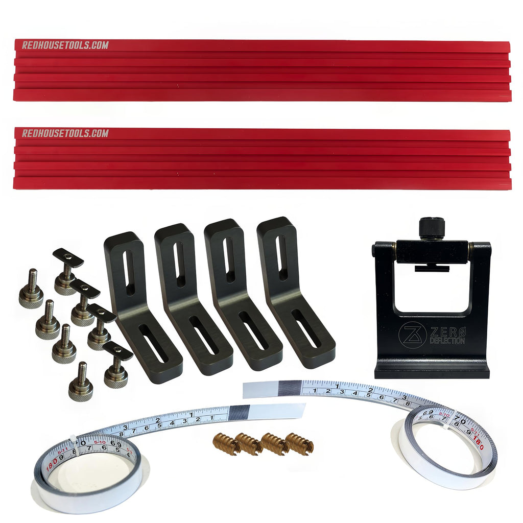 24 or 36-Inch Adjustable Aluminum Miter Station Fence Kit D16113