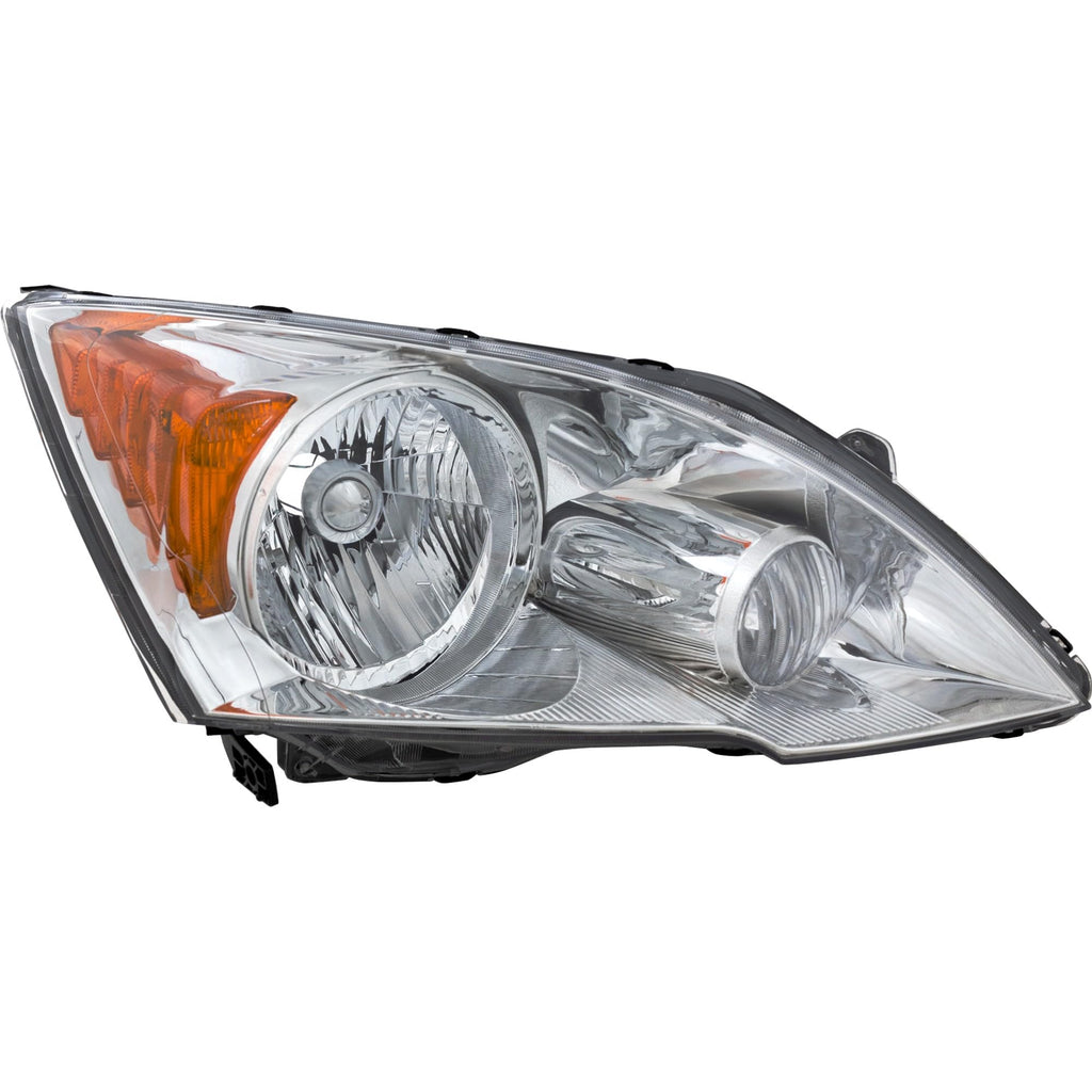 Headlights Lens and Housing Pair/Set for Honda CR-V, Right and Left, Halogen D602