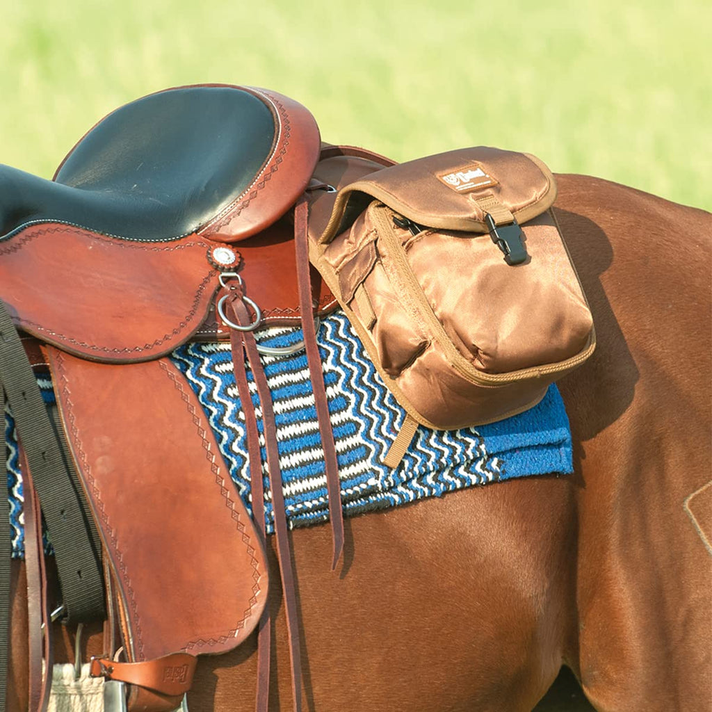 Brown Medium Rear Saddle Bag E311