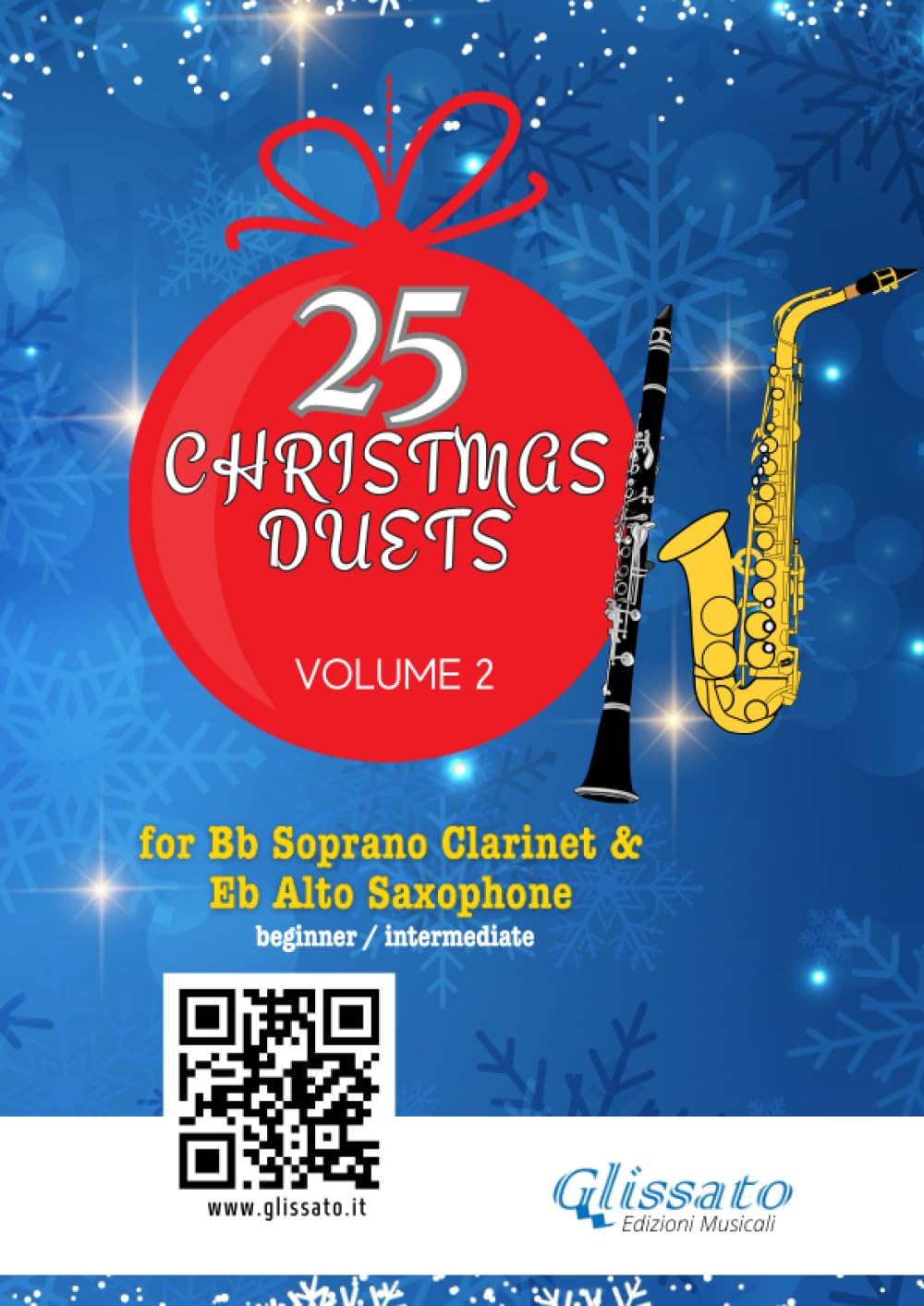 Christmas Duets for Bb Clarinet and Eb Alto Saxophone M503