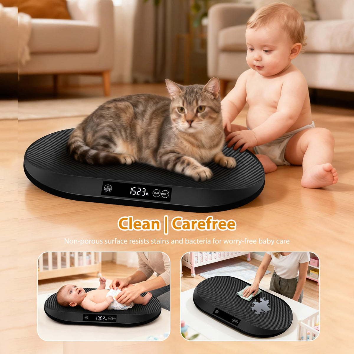 88lb Baby Scale with 60" Tape L867767