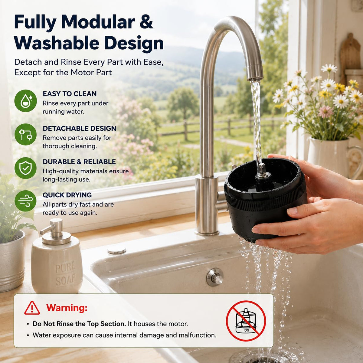 Portable Electric Coffee Grinder, Stainless Steel Conical Mill, USB-C Cordless, 38 Adjustable Grind Settings O11858