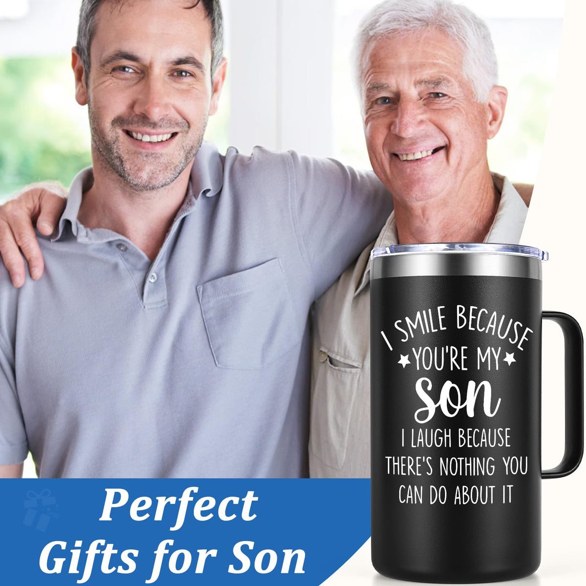 20oz Stainless Steel Insulated Coffee Mug H92186
