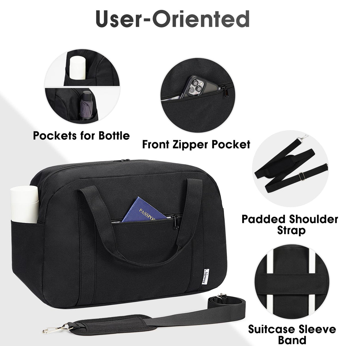 Carry on Duffle Bag Underseat J734