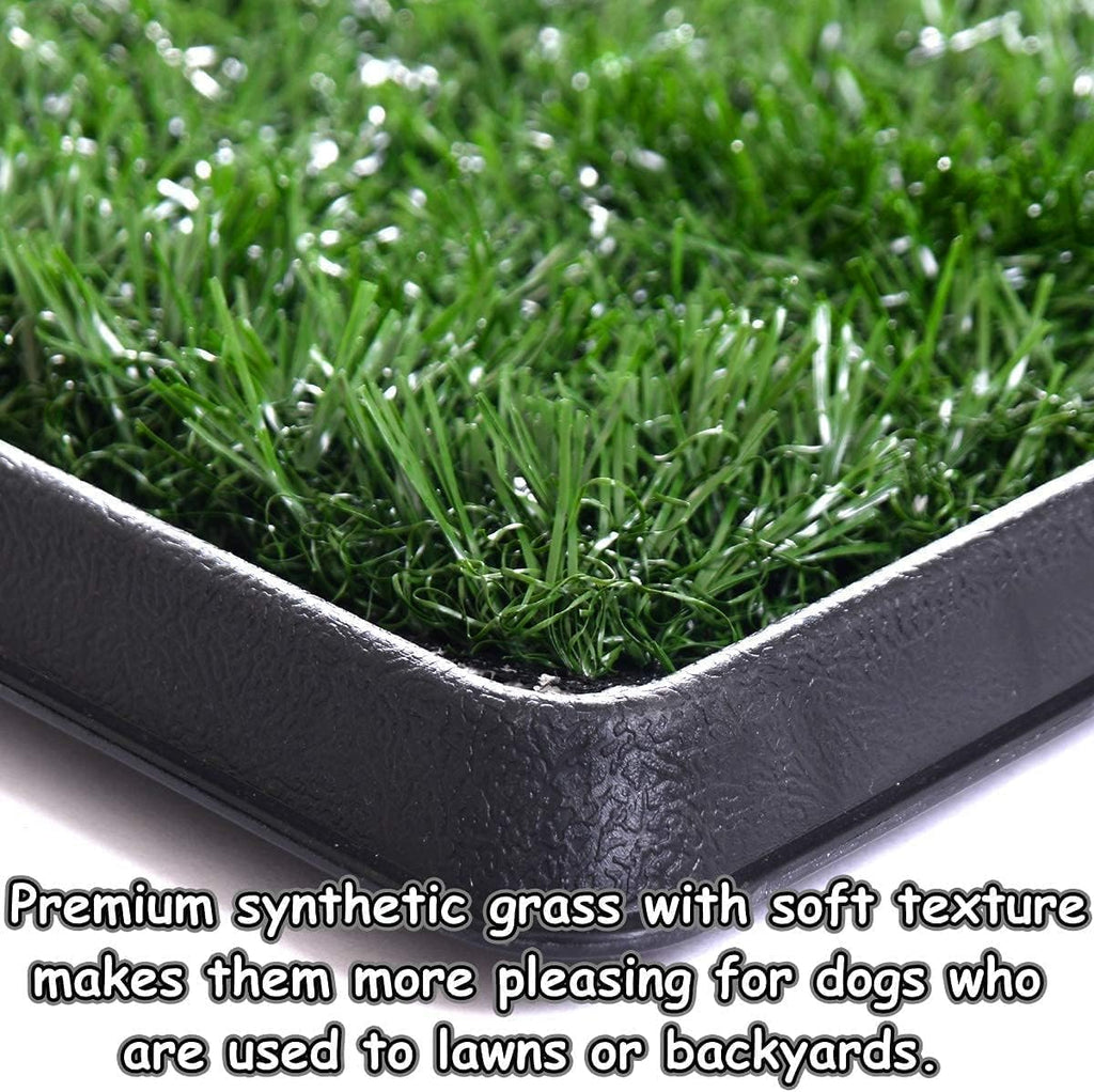Dog Grass Pad with Tray J923