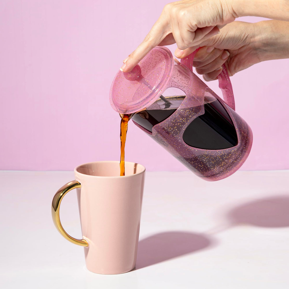 8-Cup Pink French Press Coffee Maker R471956