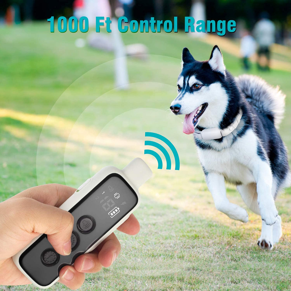 Waterproof Rechargeable Dog Training Collar with Remote N59538