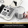 Espresso Machine with Conical Burr Coffee Grinder T764435