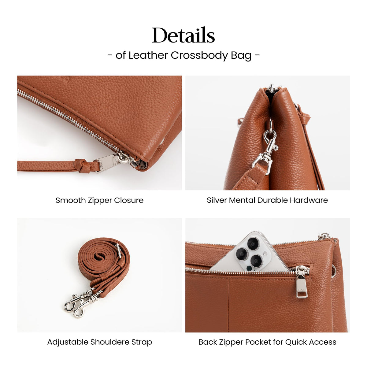 Genuine Leather Crossbody Bags X9981