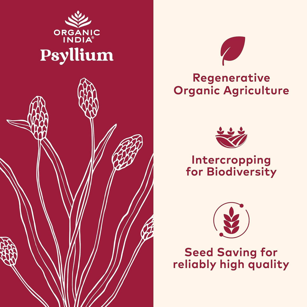 Whole Psyllium Husk Powder Organic Vegan 12 oz Z167