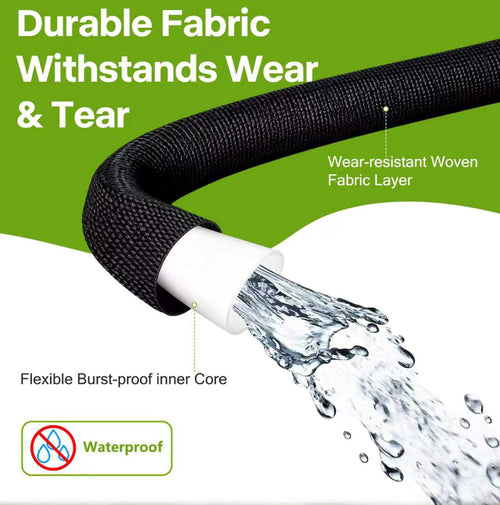 100 ft x 5/8 in Black All-Weather Garden Hose V56867