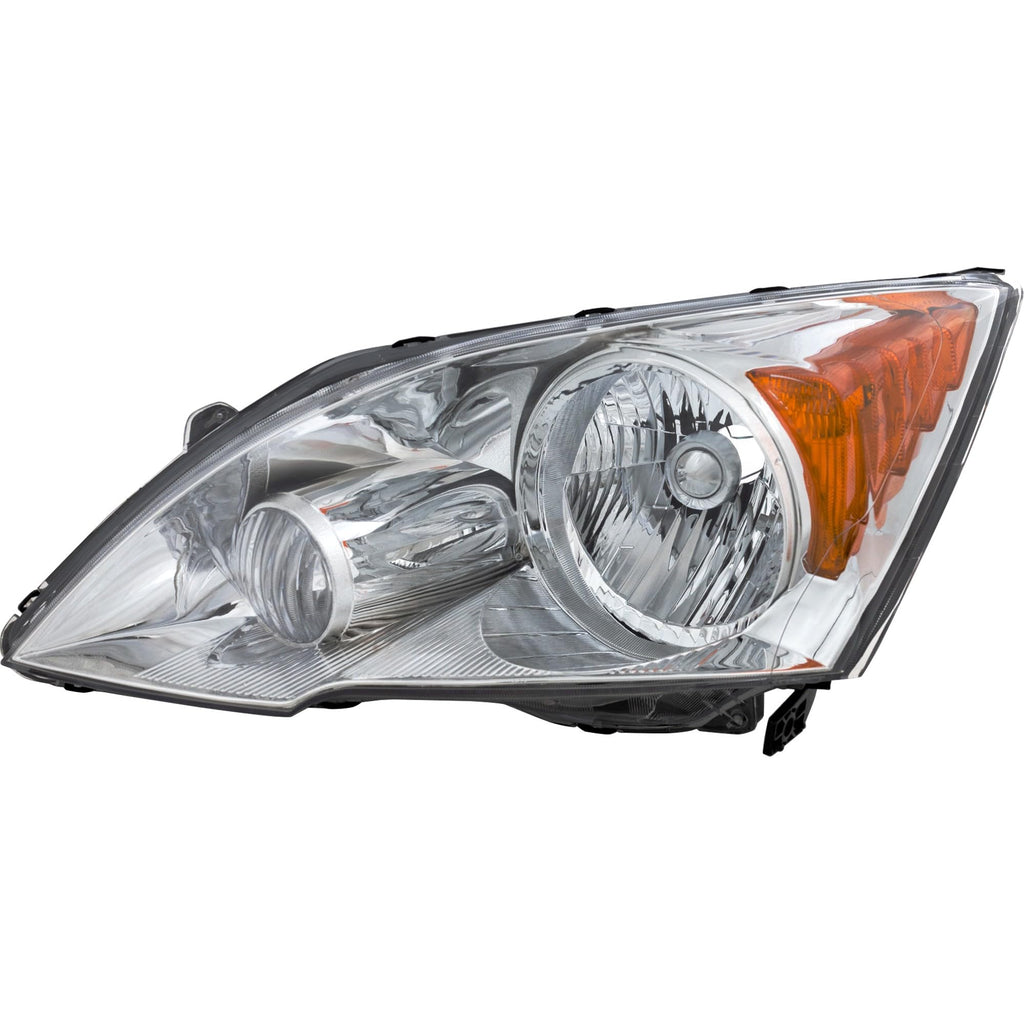 Headlights Lens and Housing Pair/Set for Honda CR-V, Right and Left, Halogen D602