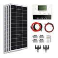 400W 12V Mono Rigid Solar Panel Kit with 30A PWM Charge Controller F42100