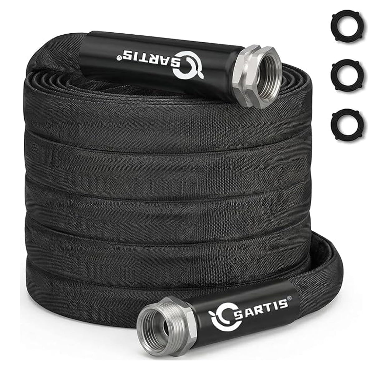 100 ft x 5/8 in Black All-Weather Garden Hose V56867