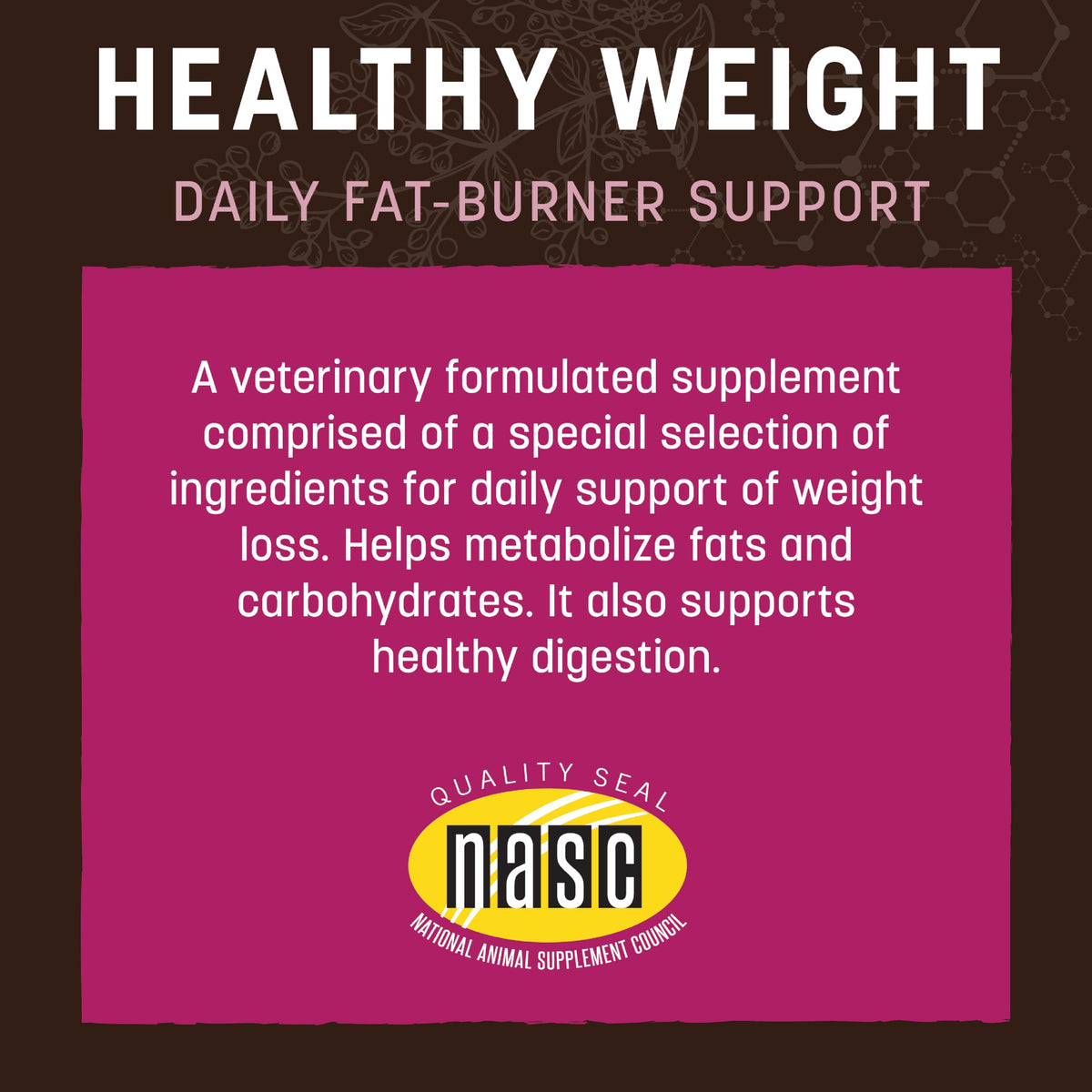 Healthy Weight Supplement 8 oz G725255