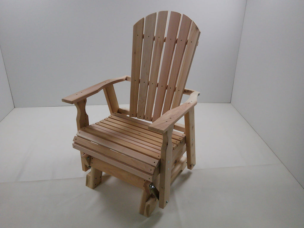 2 Foot Natural Cedar Adirondack-Style Glider D484