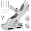 1" Metal Flag Pole Holder with 3 Fixed Holes E150