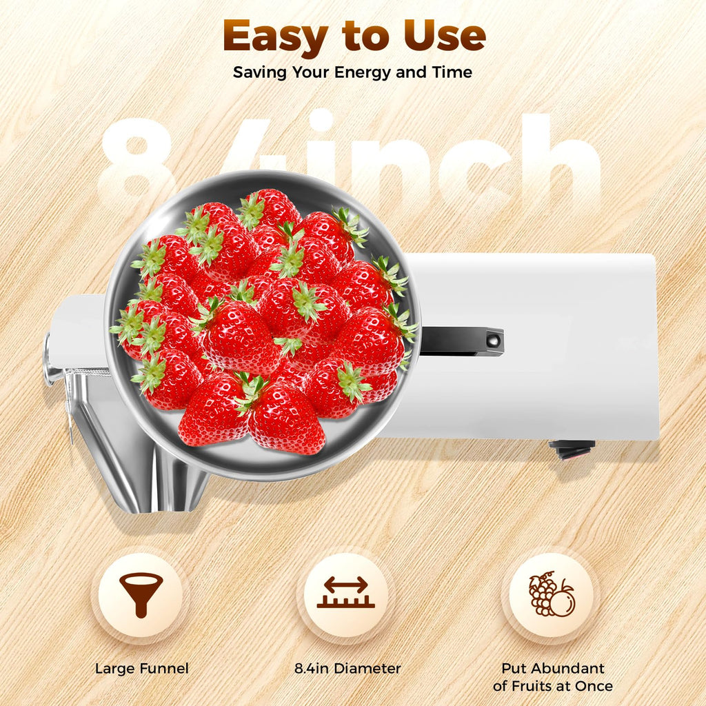 110v 450w Stainless Steel Electric Tomato Strainer I314