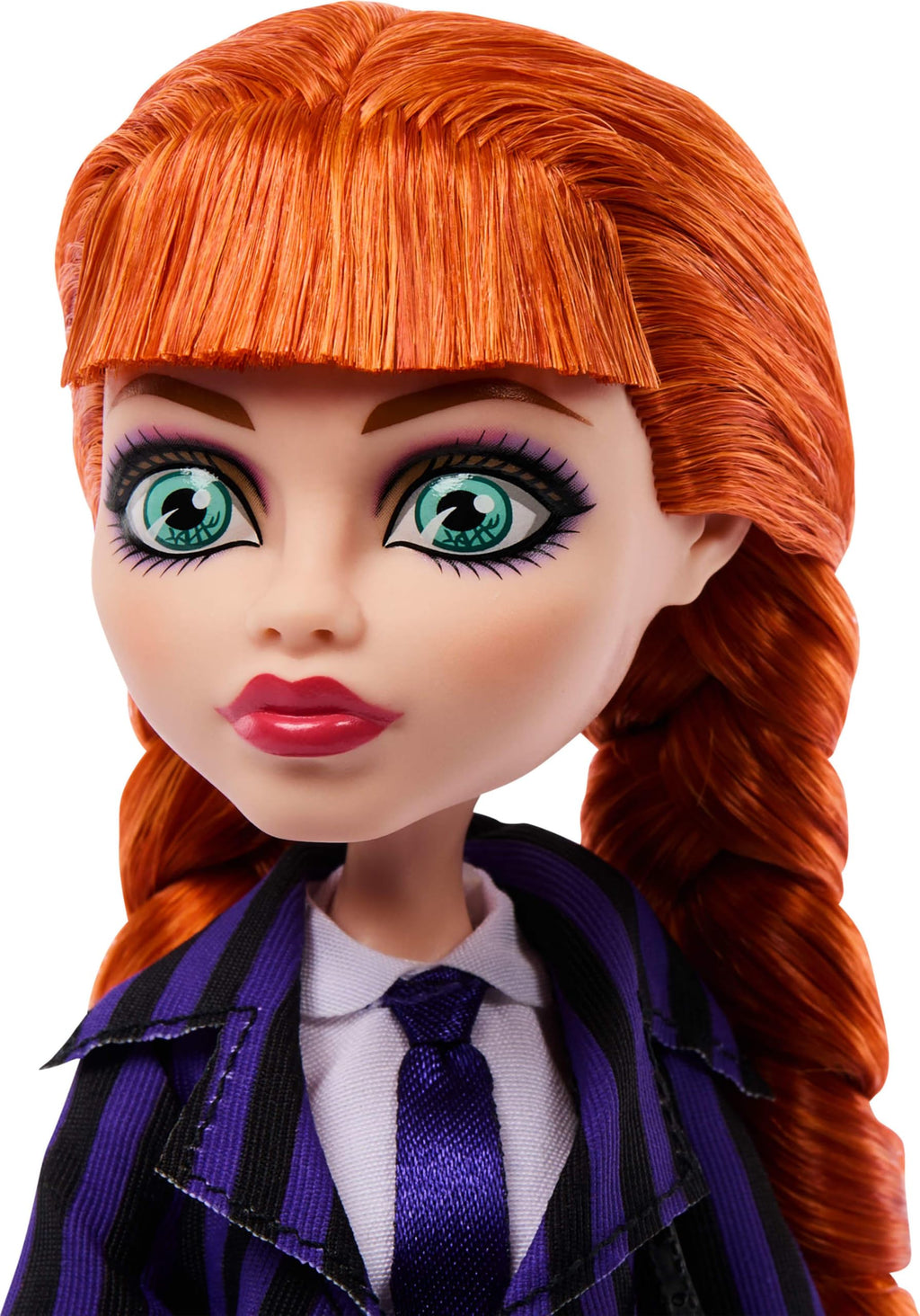 Purple Nevermore Academy Uniform Doll with Accessories P247