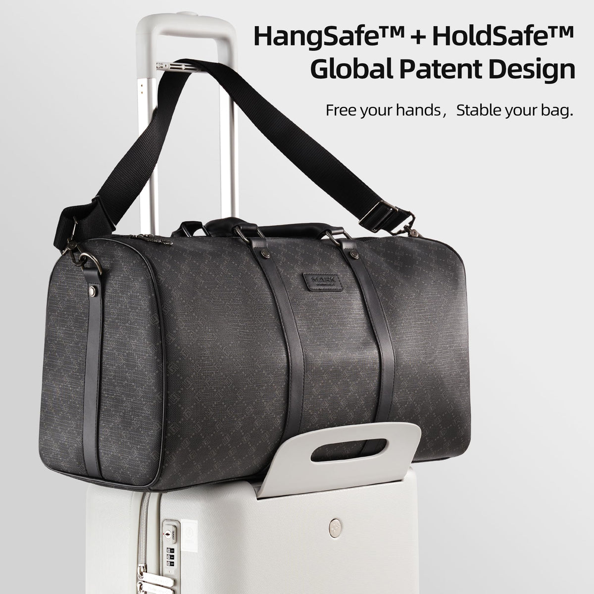 20 Inch Lightweight Hard Shell Carry On Luggage with Spinner Wheels F391702