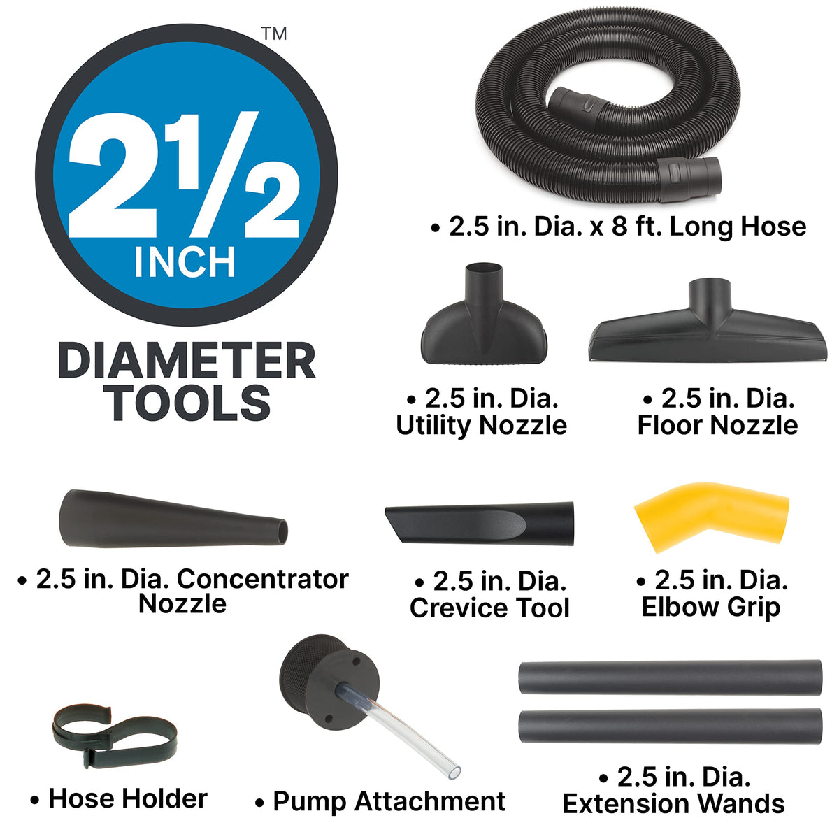 18 Gallon Wet/Dry Utility Vacuum J320