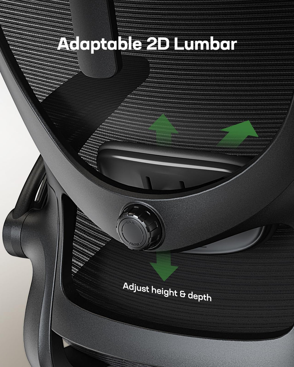 Ergonomic Office Chair with High Back Mesh and Adjustable Lumbar Support M108699