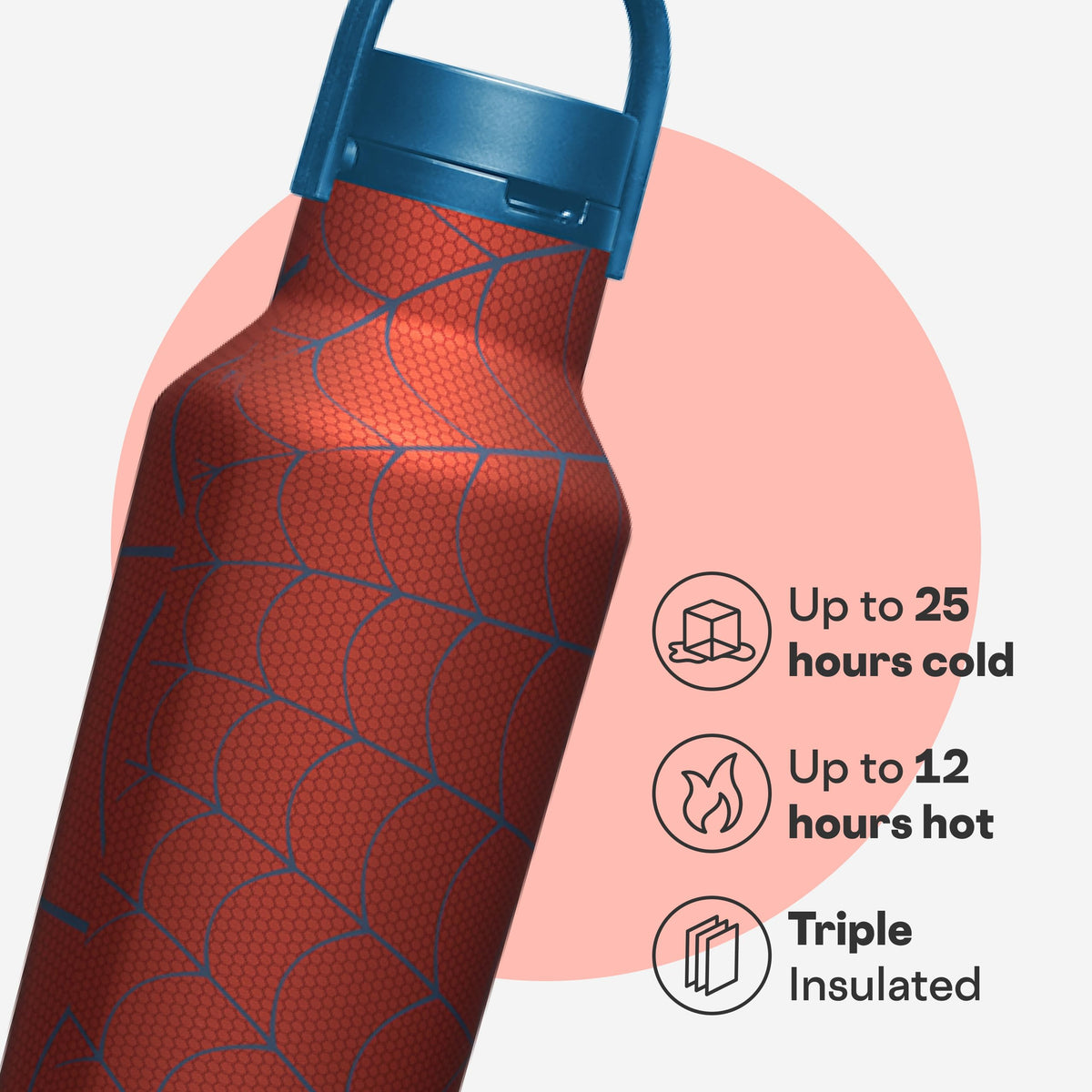 20 oz Water Bottle with Spill-Free Cap P7128