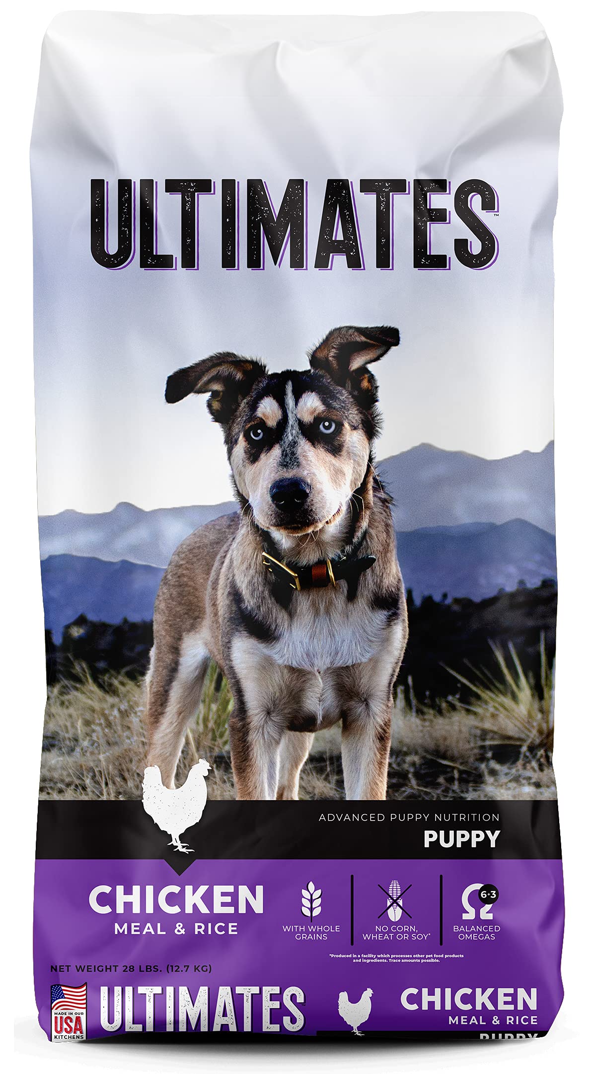 Chicken Meal & Rice Dry Dog Food, 28 lb L750