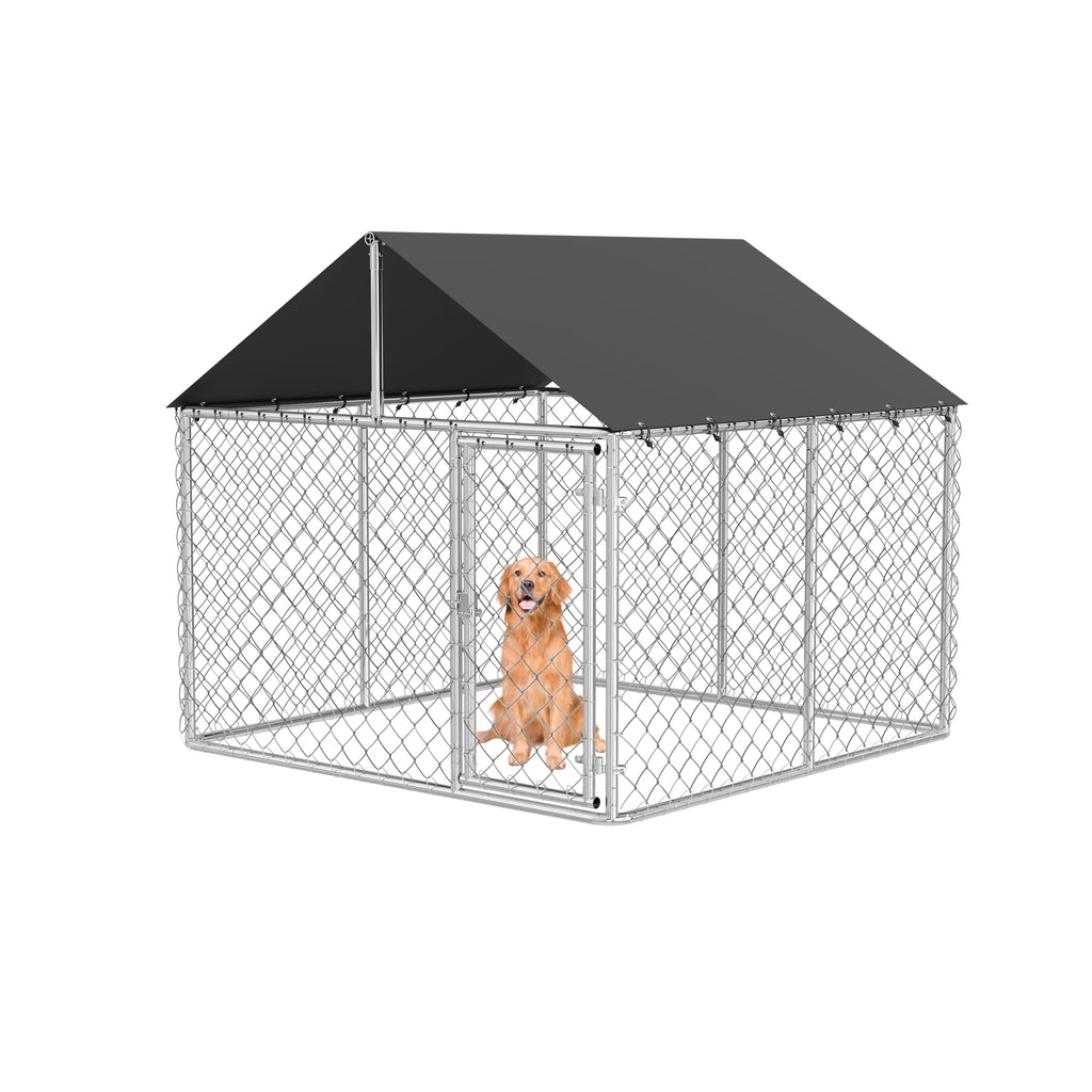 Heavy Duty Steel Dog Kennel with Secure Lock E2077