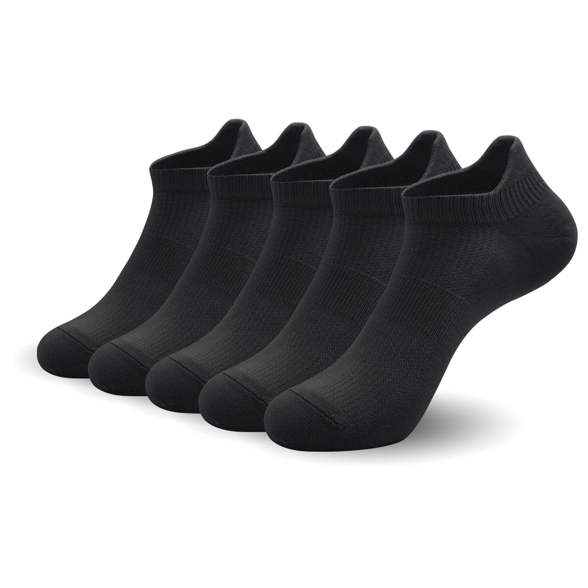Viscose Bamboo Low Cut No Show Socks 5 Pairs Z51580