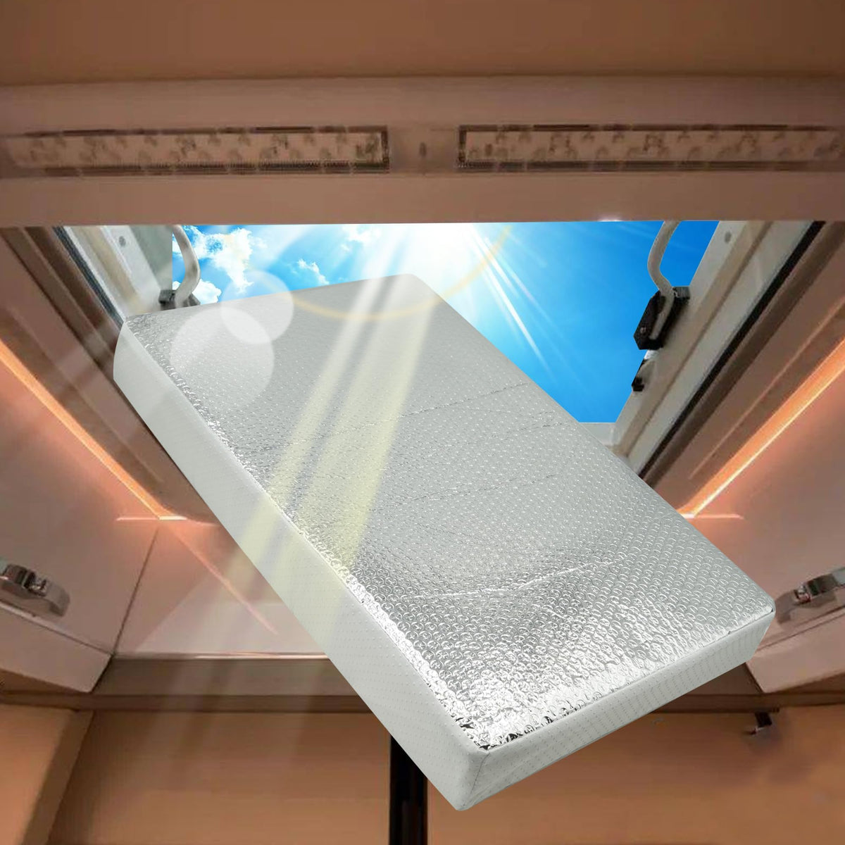 22 x 14 Inch RV Vent Insulator with Reflective Surface J5129