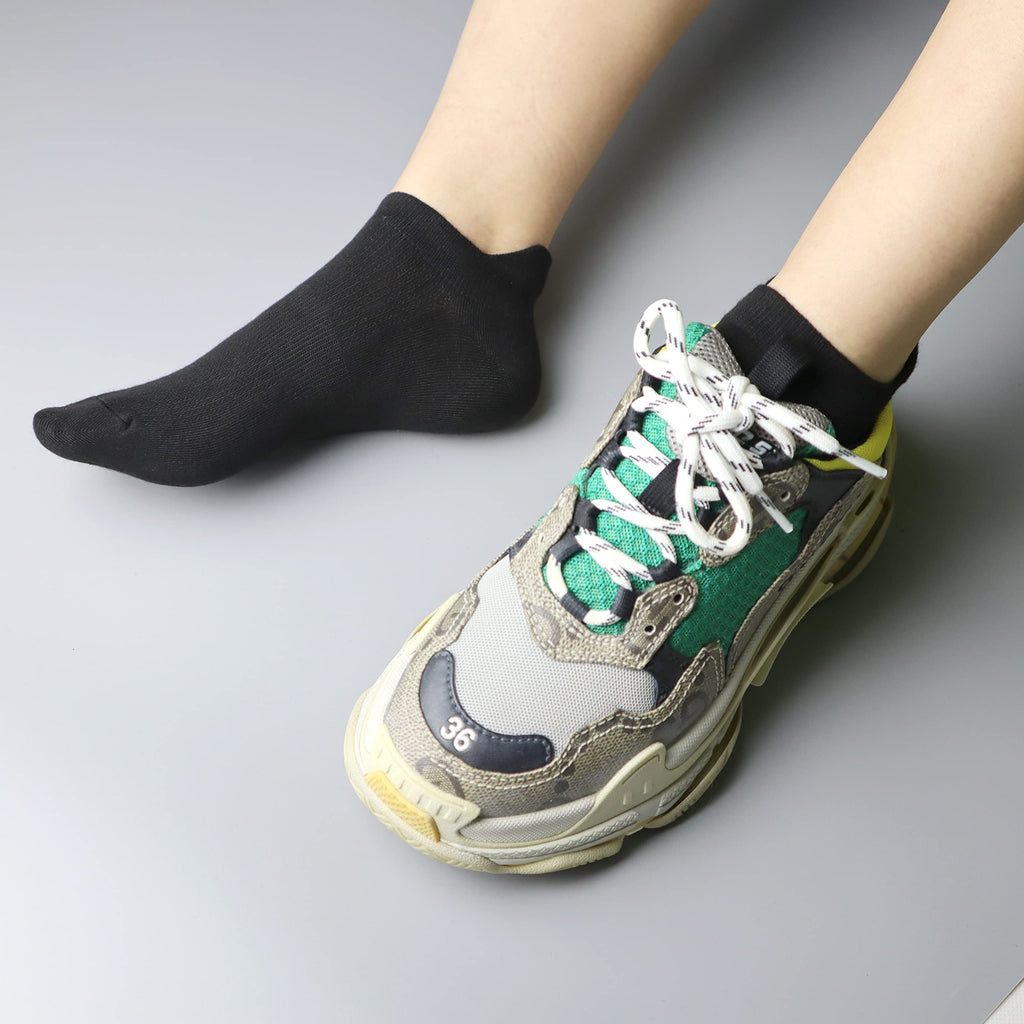 Viscose Bamboo Low Cut No Show Socks 5 Pairs Z51580