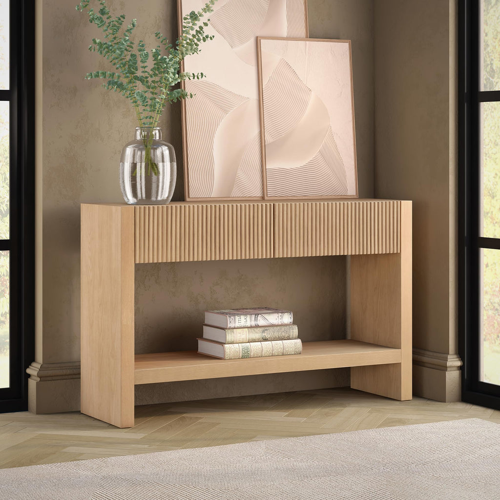 48" Fluted Modern Console Table H681