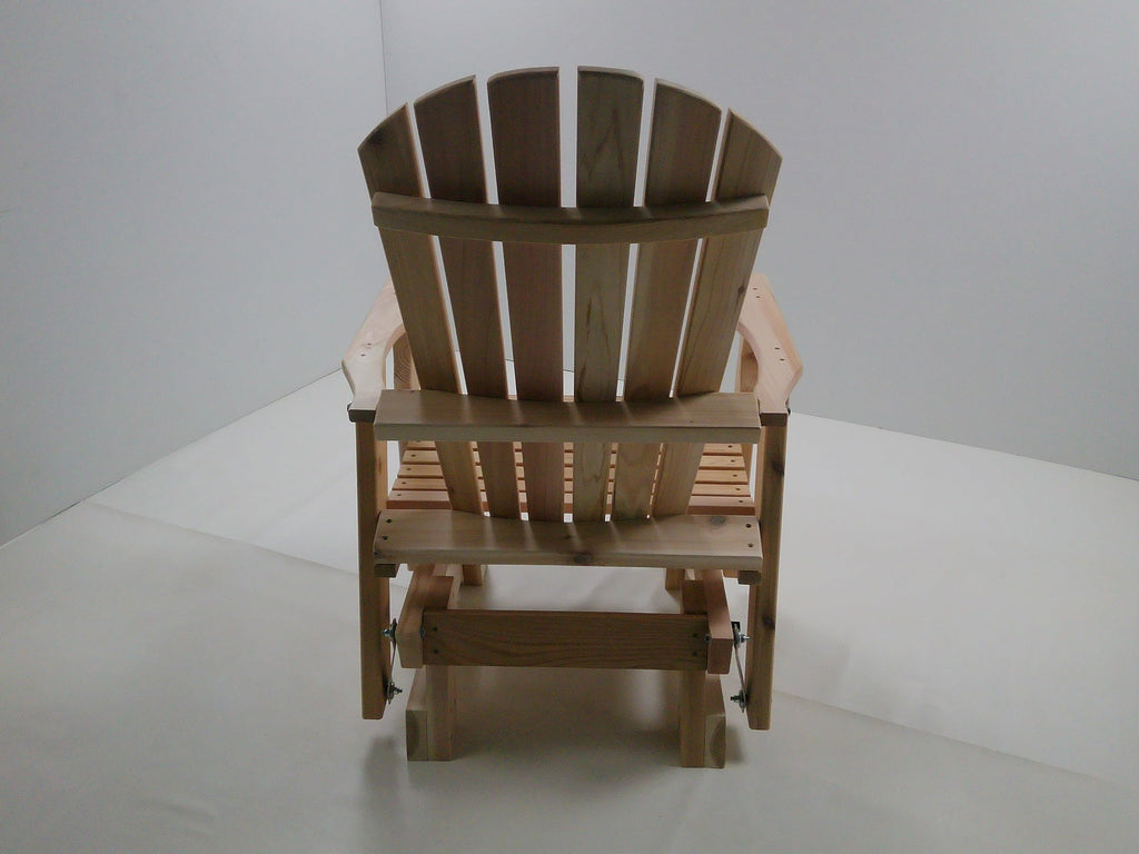 2 Foot Natural Cedar Adirondack-Style Glider D484