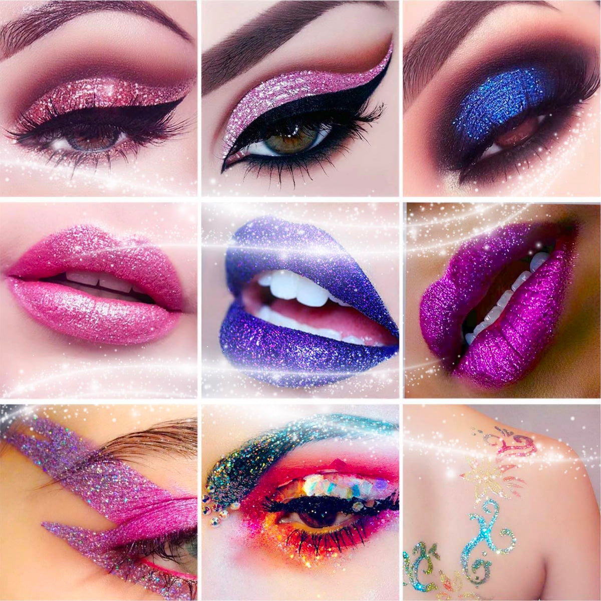 Glitter Eyeshadow Palette Q544