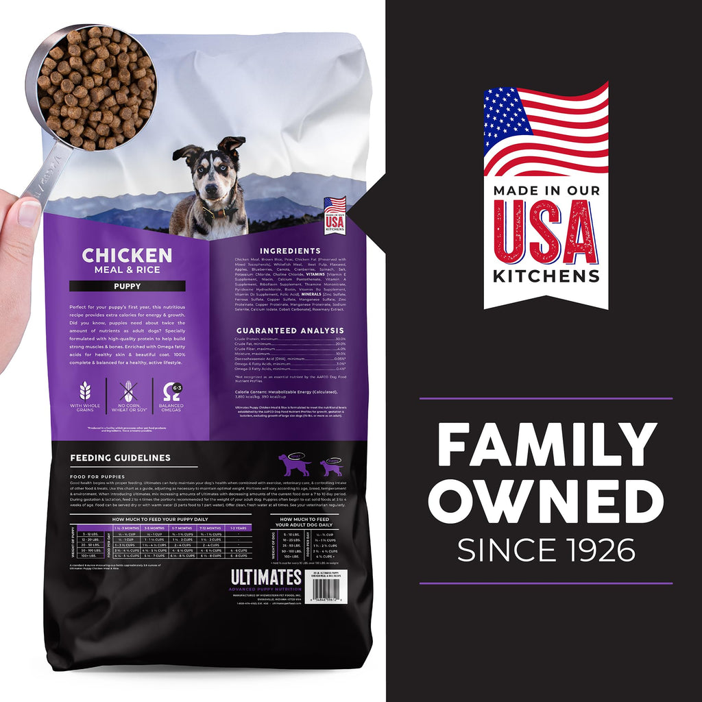 Chicken Meal & Rice Dry Dog Food, 28 lb L750