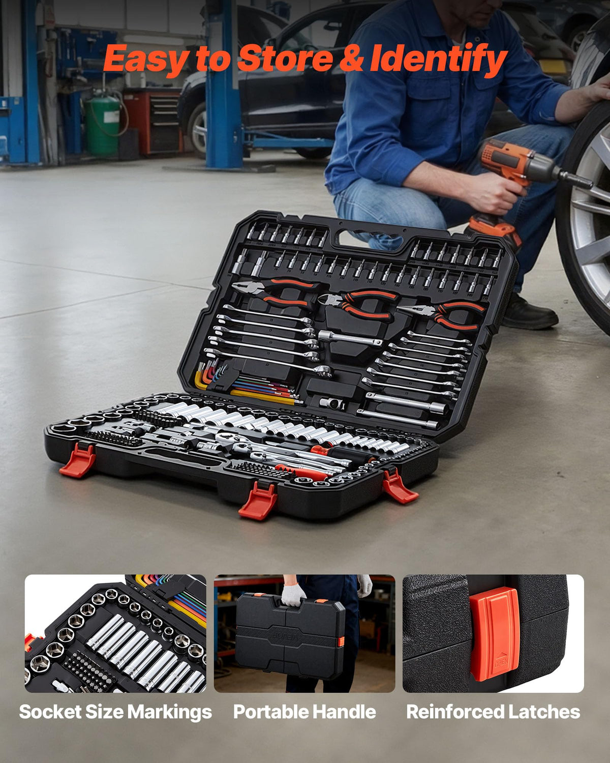 314-Piece Mechanic Tool Set with Storage Case H4251