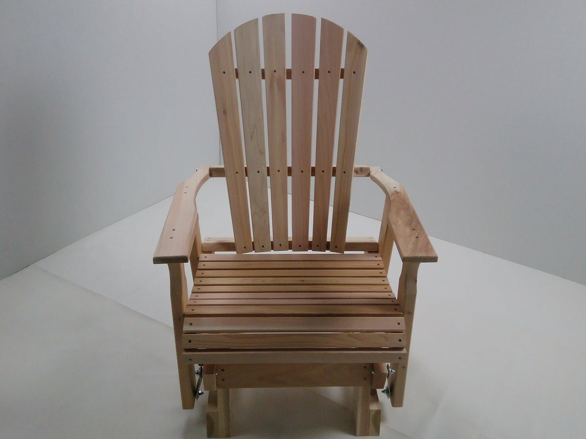 2 Foot Natural Cedar Adirondack-Style Glider D484
