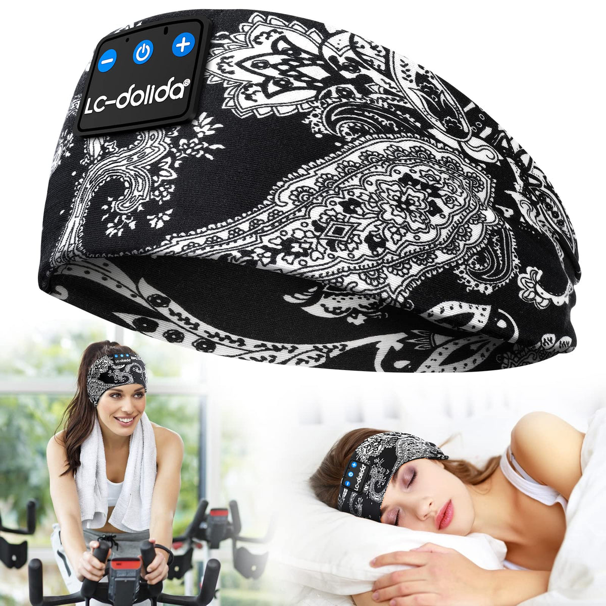 Sleep Headphones Bluetooth Wireless Band Headphones H551195