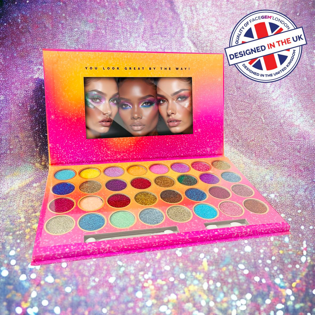 Glitter Eyeshadow Palette Q544